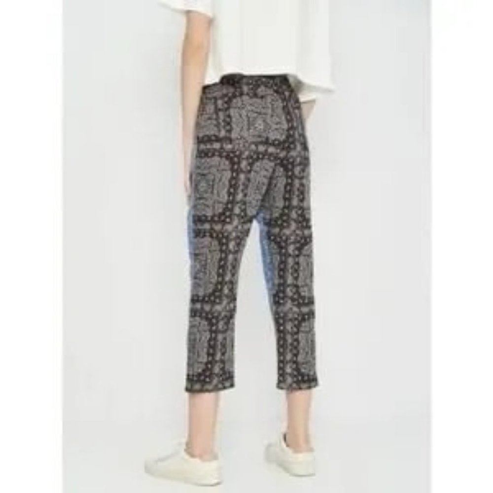 Zara Bandana Trouser Pants M
